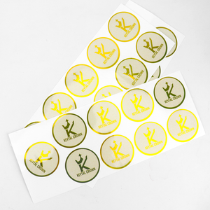 Etiquetas Adhesivas con Logotipo Impreso Personalizado para Empaquetado, Impresión de Etiquetas Adhesivas de Vinilo Resistentes al Agua, Etiquetas Redondas en Rollo - Product Image 5