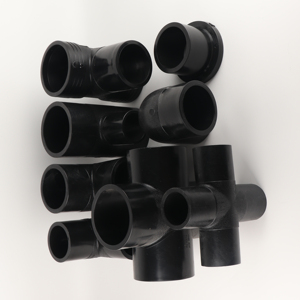 Plumbing <strong>Fittings</strong> HDPE Pipe <strong>Fittings</strong> HDPE Butt <strong>Fusion</strong> <strong>Socket</strong> <strong>Fusion</strong> PN16 SDR11 DN32 Tee Cross Elbow For Connecting Pipes - Product Image 1