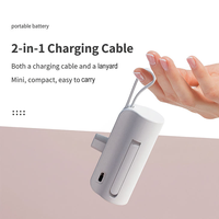 Dernière Nouveauté : Super Mini Téléphone Portable et Station d'Alimentation Portable 2-en-1 5000mAh avec Support de Charge Rapide – Cadeau Personnalisé Idéal