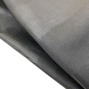 Cuir de vachette véritable gaufré à motif lézard noir pour meubles, chaussures et sacs à main - Prix spécial - Product Image 3