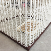 Panneau de clôture pour animaux de compagnie robuste, anti-évasion, maille dense, barrière pour chien et chat, porte de clôture détachable, enclos sécurisé, vente chaude pour animaux de compagnie