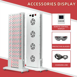 เครื่องบำบัดด้วยแสงสีแดง1500W ช่วยบรรเทาอาการปวดทั้งตัวเครื่องควบคุม<span class=keywords><strong>เวลา</strong></span>และพัลส์ระยะไกลอุปกรณ์ LED สำหรับใช้ในบ้าน - Product Image 5