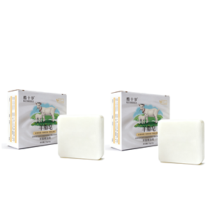 Jabón Sólido Artesanal de Aceite Esencial de <span class=keywords><strong>Grasa</strong></span> de Oveja y Aminoácidos, Hidratante Facial, Control de Brillo, Calmante, Alivio de la Picazón, para Todo Tipo de Piel - Product Image 6