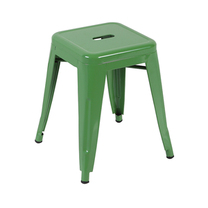 Modern Low Height Metal Bar <strong>Stools</strong> for Home Bar Outdoor Living Hotel Kitchen- <strong>Stacking</strong> Furniture for Wholesale - Product Image 4