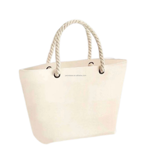 Tùy Chỉnh Lớn Vải <span class=keywords><strong>Tote</strong></span> Túi Với Dây Thừng Xử Lý Mạnh Mẽ Tái Sử Dụng Hàng Tạp Hóa Mua Sắm Túi Bãi Biển Túi Bông Cho Trung Quà Tặng Chữ - Product Image 2