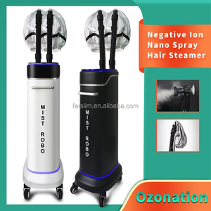 Appareil de soin capillaire professionnel à vapeur froide et chaude Nano Mist LED pour salon de beauté - Product Image 3