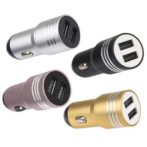 Carga de flash súper rápida 36W Dual QC 3,0 Puerto tipo C <span class=keywords><strong>USB</strong></span> Tipo C PD Cargador de coche Encendedor de cigarrillos de aluminio con salida de 5V - Product Image 6