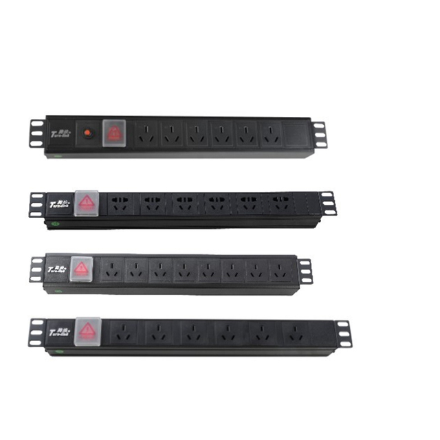 High Density Rack PDU China Universal 6 8 10 20 Way Power Distribution Unit Server Rack Cabinet Mount PDU