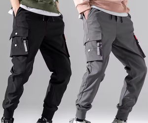 Wholesale Custom High Quality Lightweight Track Sweat Pants Waterproof Blank Men Joggers Cargo for Men's Pants <b>Trousers</b> - Product Image 1