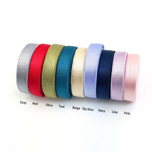 18mmサテンブラストラップ弾性ジャカード下着ゴムバンドスパンデックス/ナイロンエコフレンドリー - Product Image 4