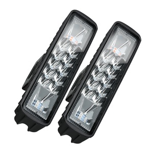 <span class=keywords><strong>Auto</strong></span> 6 pouces 30W Double Couleur Magasin Rouge Bleu Led Fog Light Work Offroad Barre Lumineuse De La Lampe - Product Image 4