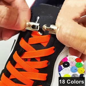 Lacets élastiques rapide en 1 seconde pour chaussures, pour enfants et adultes, chaussures plates, sans nœuds, boucle croisée, baskets de loisirs, paresseux, nouveauté - Product Image 2