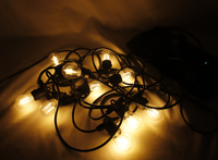 Guirlande solaire en forme d'ampoule OVO-042, étanche, LED, pour extérieur, camping, aménagement paysager, jardin, cour, terrasse, décoration d'ambiance