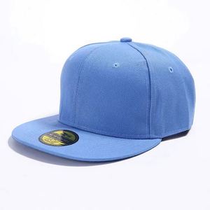 Gorra de Béisbol de Color Sólido de Entrega Rápida, Gorra Snapback Hip-Hop con Visera Lisa, Gorras y Sombreros Promocionales - Product Image 3