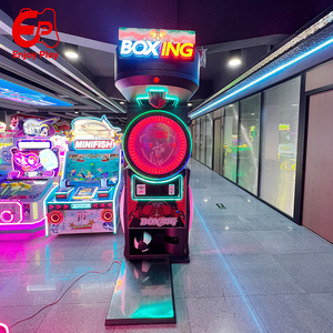 Máquina de Arcade 2 en 1 de Boxeo y Kick Boxing, de Acero, Operada con Monedas, con Dispensador de Boletos para Centros de Entretenimiento - Product Image 1