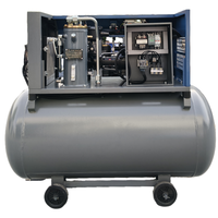 Compresseur d'air industriel électrique triphasé à vis, bloc compresseur 7,5 kW 10 CV 8 bars 10 bars, vitesse fixe pour machines générales