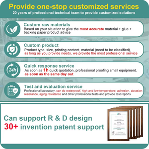 Etiquetas Adhesivas <span class=keywords><strong>de</strong></span> <span class=keywords><strong>Advertencia</strong></span> <span class=keywords><strong>de</strong></span> Frágil para Cristalería, Formas Personalizables, Material Acrílico, Adhesivo Fuerte, Etiquetas <span class=keywords><strong>de</strong></span> Código <span class=keywords><strong>de</strong></span> Barras Anti-Falsificación - Product Image 5