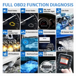 Escáner Automotriz LAUNCH X431 CR3001 OBD2, Lector Universal de Códigos de Diagnóstico para Autos - Product Image 3