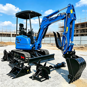 Meilleur Prix Mini-Excavatrice 1.8t D902 DS4400 Pr avec Extension de Chariot et Moteur pour Jardin, Cour et Ferme Résidentielle - Product Image 5
