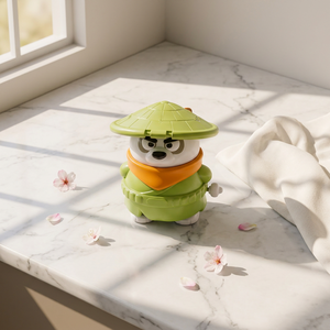 UPLINK Panda Figurine en plastique à remonter, jouet de dessin animé à chaîne pour les enfants de 2 à 4 ans - Product Image 2