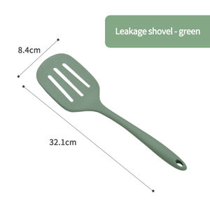 कोरियन सिलिकॉन स्पुटुला 1-टुकड़ा गर्म गुलाबी गुलाबी बेज सफेद प्रकाश हरी हरी रसोई के बर्तन डिशवॉशर सुरक्षित - Product Image 5