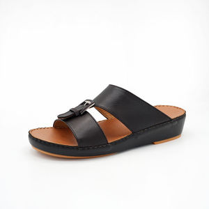 نعال رجالي خليجي صندل جلدي أصلي 100٪  صناعة يدوية صندل رجالي عربي, صندل رجالي رمضان صندل رجالي عربي - Product Image 6