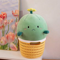Personalizada Linda Diversión Multi-Color Patata Suave Alivio del Estrés Muñecas de Peluche de Algodón Juguetes de Peluche PARA LA Decoración