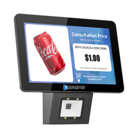 Tableta Android de 10.1 Pulgadas con Escáner de Código de Barras 2D y Verificador de Precios para Supermercado, Montable en Pared
