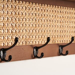 Organizador de pared de madera para entrada, <span class=keywords><strong>perchero</strong></span> con 8 ganchos y estante de almacenamiento, para <span class=keywords><strong>recibidor</strong></span> o pasillo - Product Image 4