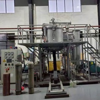 Four à induction haute température de qualité supérieure, facile à utiliser, contrôleur PLC, matériaux en carbone, four de dépôt de vapeur 2500°C
