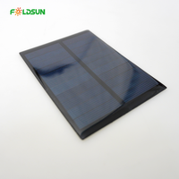 Panneau solaire micro FOLDSUN pour appareils IoT |   MONO Haute Efficacité 22,7% |   3V 5V 6V Étanche OEM Personnalisé