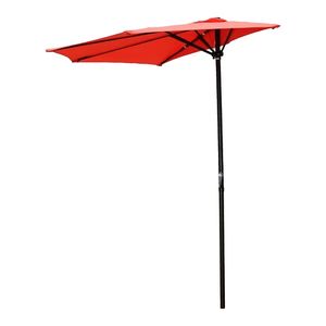 <span class=keywords><strong>Parasol</strong></span> extérieur 9FT <span class=keywords><strong>Demi</strong></span> Patio Mur Balcon 9FT <span class=keywords><strong>Demi</strong></span>-rond <span class=keywords><strong>Parasol</strong></span> Marché Cour Jardin <span class=keywords><strong>Parasol</strong></span> - Product Image 6