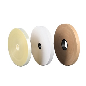 Rouleau de ruban adhésif en papier kraft thermofusible de 20mm 30mm Machine à ruban adhésif simple face Emballage personnalisé 150M Ruban OPP <span class=keywords><strong>500M</strong></span> - Product Image 1