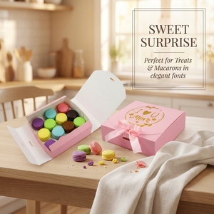 Cajas de Regalo para <span class=keywords><strong>el</strong></span> Día de <span class=keywords><strong>la</strong></span> Madre con Cinta, Cajas para Galletas <span class=keywords><strong>y</strong></span> Dulces para <span class=keywords><strong>el</strong></span> Día de <span class=keywords><strong>la</strong></span> Madre, Artículos para Fiestas de Cumpleaños de Mamá - Product Image 6