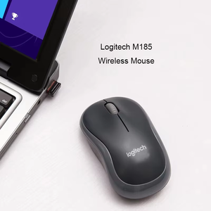 Ratón inalámbrico Logitech M185, ratón óptico portátil ergonómico silencioso de 2,4G para ordenador portátil, escritorio, oficina, uso doméstico - Product Image 5