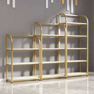 Estantes de exhibición de productos finos de lujo ligeros Gabinetes de almacenamiento de zapatos y cosméticos de múltiples capas Gabinetes de exhibición de belleza al por mayor - Product Image 2