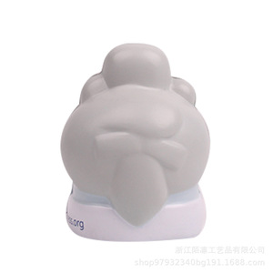 Cartoon PU Foam Figurine High <b>Rebound</b> Character Ornament For Holiday Decoration Gift - Product Image 3