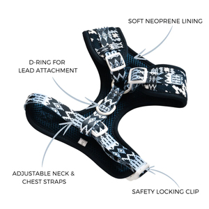 VPETBR-Arnés ajustable de neopreno personalizable para mascotas, conjunto de arnés de Cuello acolchado suave para mascotas - Product Image 2