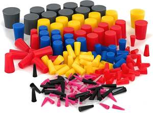 Juego de Tapones de Goma de Silicona Resistentes a Altas Temperaturas, Tapones Cónicos con Recubrimiento de Polvo o <span class=keywords><strong>Cerámica</strong></span> <span class=keywords><strong>para</strong></span> Sellar Orificios - Product Image 2