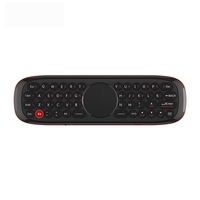 Nouveau clavier miniature Wechip W2 Pro 2022 avec rétroéclairage, télécommande TV, souris aérienne sans fil 2,4 G