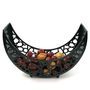 Plateau de service décoratif Ramadan en gros, décorations de table Eid Mubarak, artisanat en fer en forme de lune pour le Moyen-Orient, festival musulman - Product Image 2