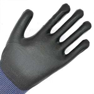 SUNSHINE A6 4X44F Guantes DE TRABAJO DE SEGURIDAD RECUBIERTOS DE PU anticorte de fibra HPPE Guantes resistentes y a prueba de cortes para trabajadores de la construcción - Product Image 3