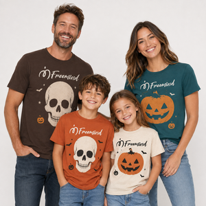 T-shirt unisexe avec imprimé effrayant de Halloween, motif rétro en coton, manches courtes, col rond, tenue de fête sur le thème de la ferme - Product Image 6