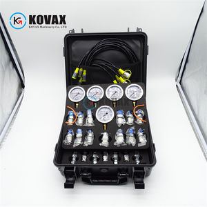 Kit di Test della pressione idraulica dell'escavatore modello per uso generale Kit manometro idraulico - Product Image 1