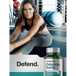 Capsules d'ail Grossistes Supplément d'extrait Supplément pour pression sanguine Circulation Capsules molles d'huile d'ail - Product Image 4