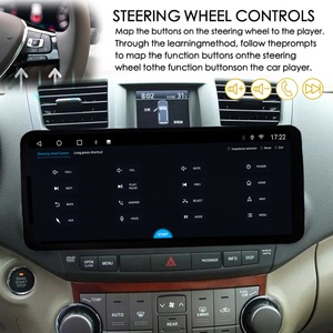12.3inch 1920*720 Screen Android 13 Car Stereo Radio for Toyota Highlander 2007 - 2013 Multimedia Video <b>Player</b> Navigation GPS - Product Image 4