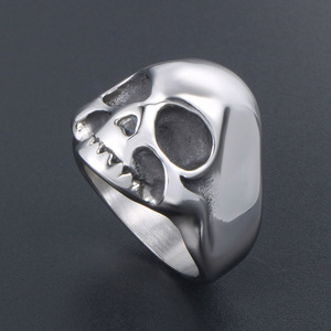 Skeleton Skull <b>Ring</b> <b>Titanium</b> Steel Men's Fashion Jewelry SA892 Gift Occasion - Product Image 2