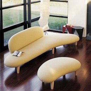 Moderner Samt-Ottoman-Hocker für Hotel- und Apartmentprojekte – Fußhocker in Gewerbequalität OEM/ODM - Product Image 2