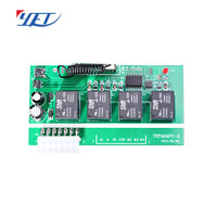 YET404PC-X Auto 4 canaux kit de télécommande sans fil rf télécommande