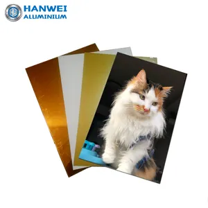 A4/A3/Customize Sublimation Blanks Aluminum Plates Photo Panel With Printing